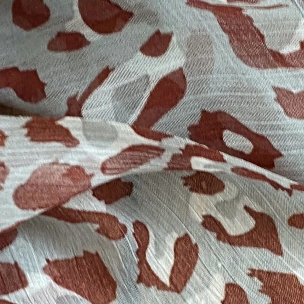 Anthropologie Leopard  Ponytail Scarf - Picture 3 of 3